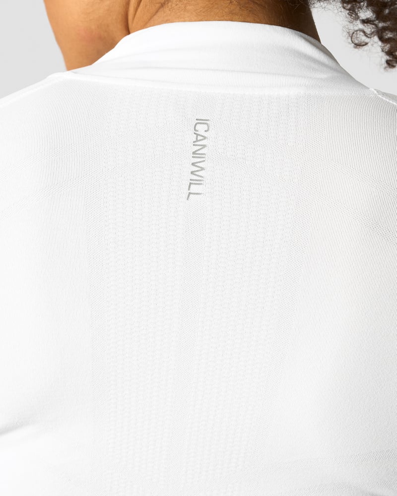 ICANIWILL Define Seamless 1/4 ZIP Wmn treenipaita