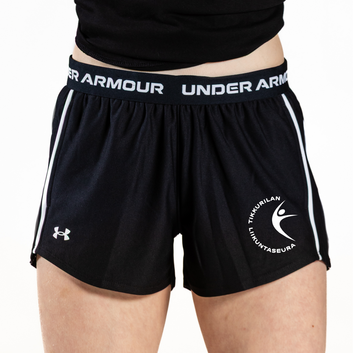 Tikkurilan liikuntaseura Under Armour Girls Tech Play Up nuorten shortsit