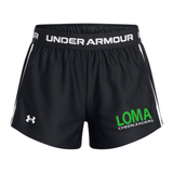 LOMA Under Armour Girls Tech Play Up nuorten shortsit