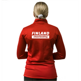 Skillz Gear Invincible verkkatakki FINLAND cheerleading -painatuksella