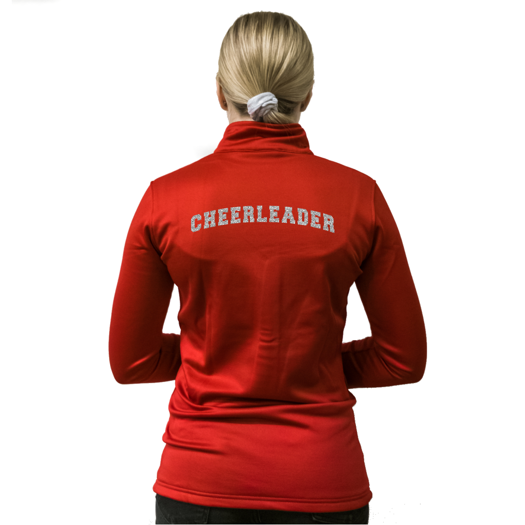 Skillz Gear Invincible verkkatakki Cheerleader kaareva -painatuksella