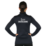 Skillz Gear Invincible verkkatakki Love Cheerleading -painatuksella