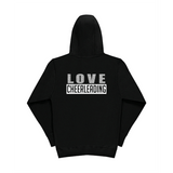 SG LOVE CHEERLEADING vetoketjuhuppari