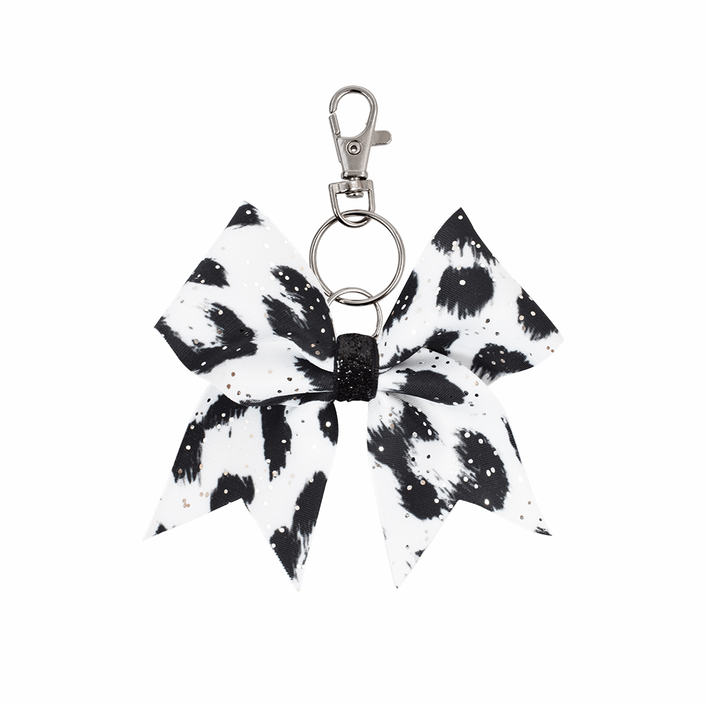 Black & White Leopard lettinauha-avaimenperä